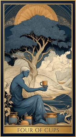 Four of Cups