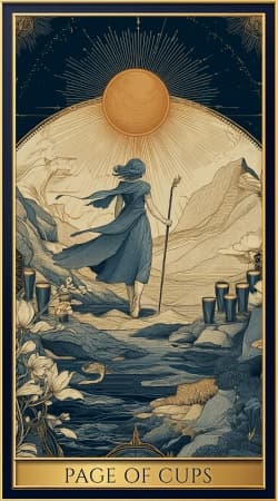 Page of Cups