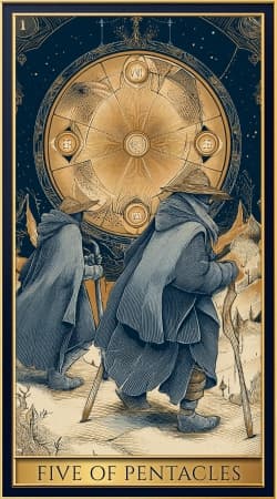 Five of Pentacles