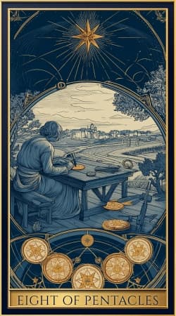 Eight of Pentacles