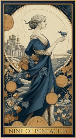 Nine of Pentacles