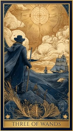 Three of Wands