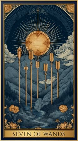 Seven of Wands